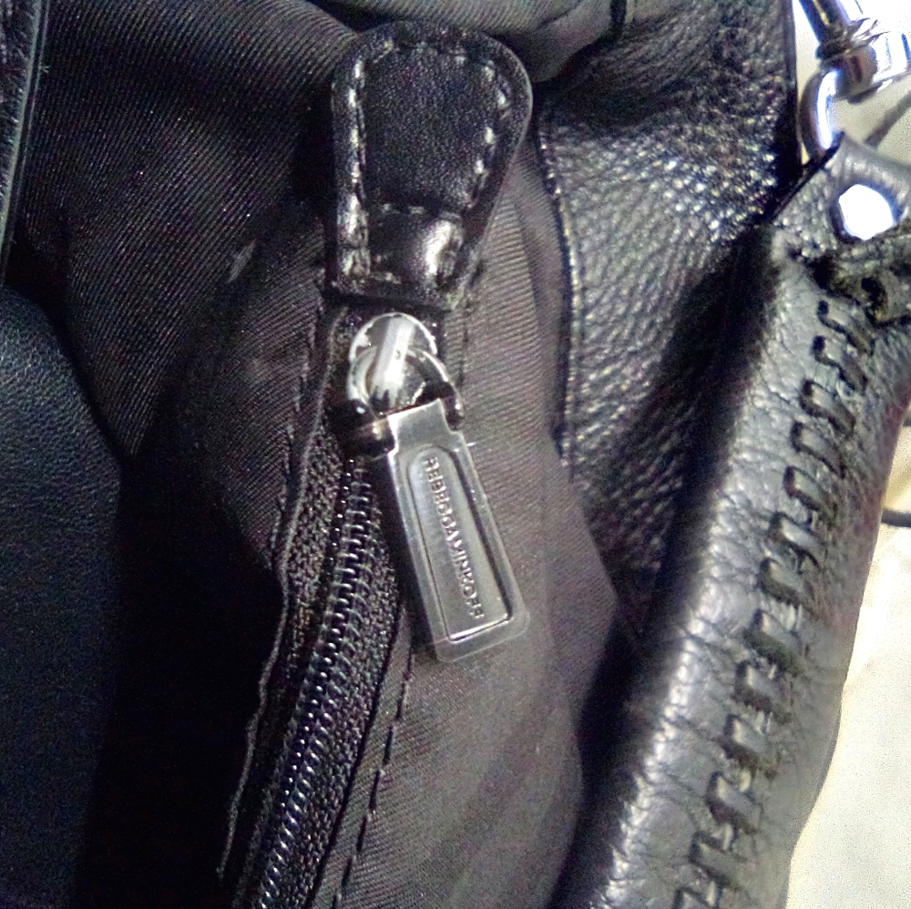Rebecca Minkoff Black Leather Tote